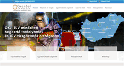 Desktop Screenshot of gransol.hu